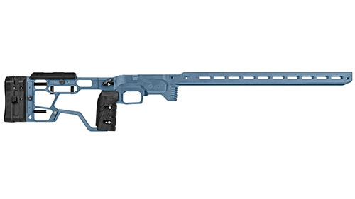 MDT ACC Elite chassis offers unmatched stability, precision balance, fast adjustments, and superior ergonomics for winning performance in competitive shooting.